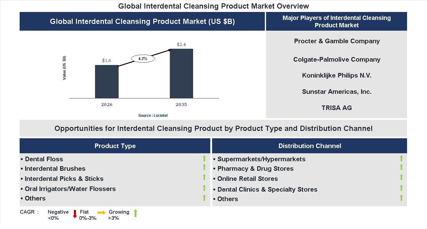 Interdental Cleansing Product Market Trends and Forecast