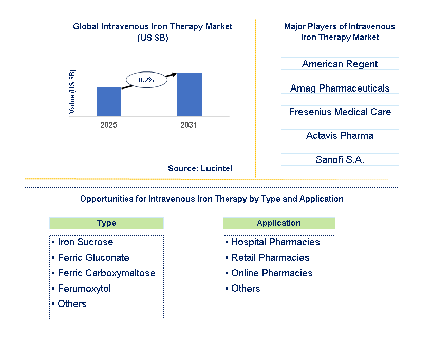 Intravenous Iron Therapy Market Trends and Forecast