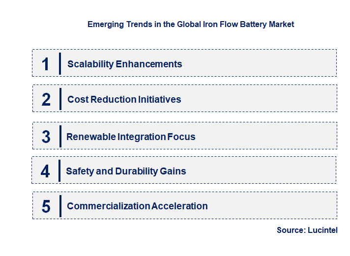 Emerging Trends in the Iron Flow Battery Market