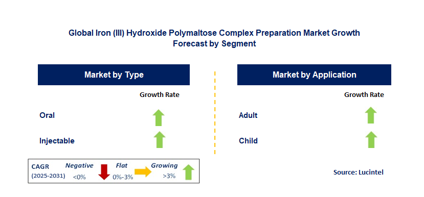 Iron (III) Hydroxide Polymaltose Complex Preparation Market by Segment