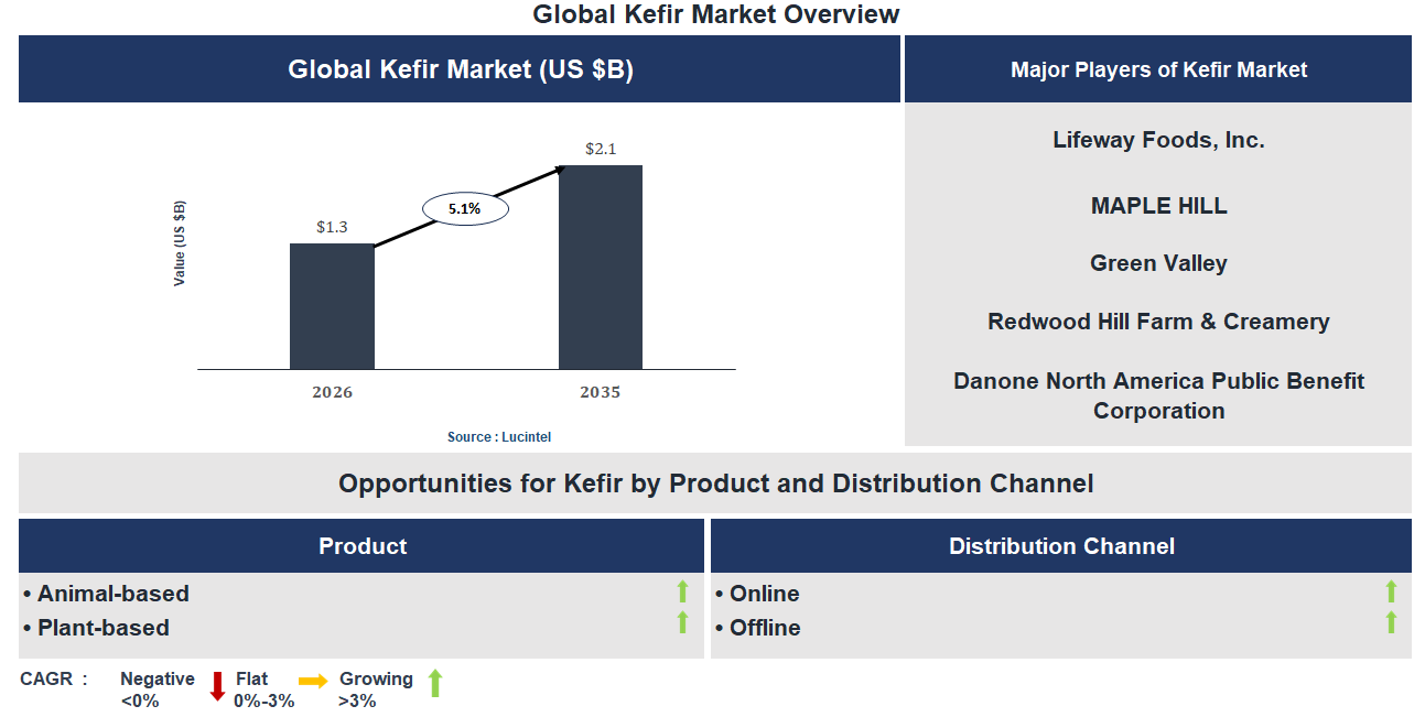 Kefir Market Trends and Forecast