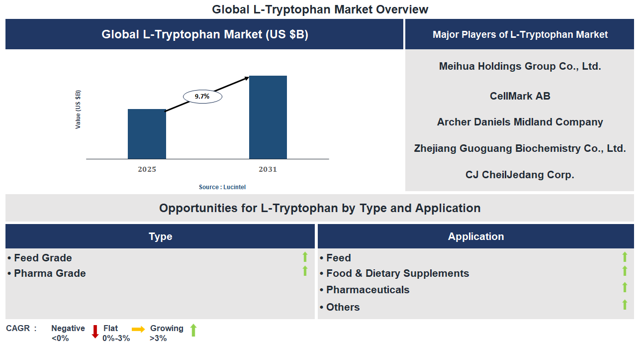 L-Tryptophan Market Trends and Forecast