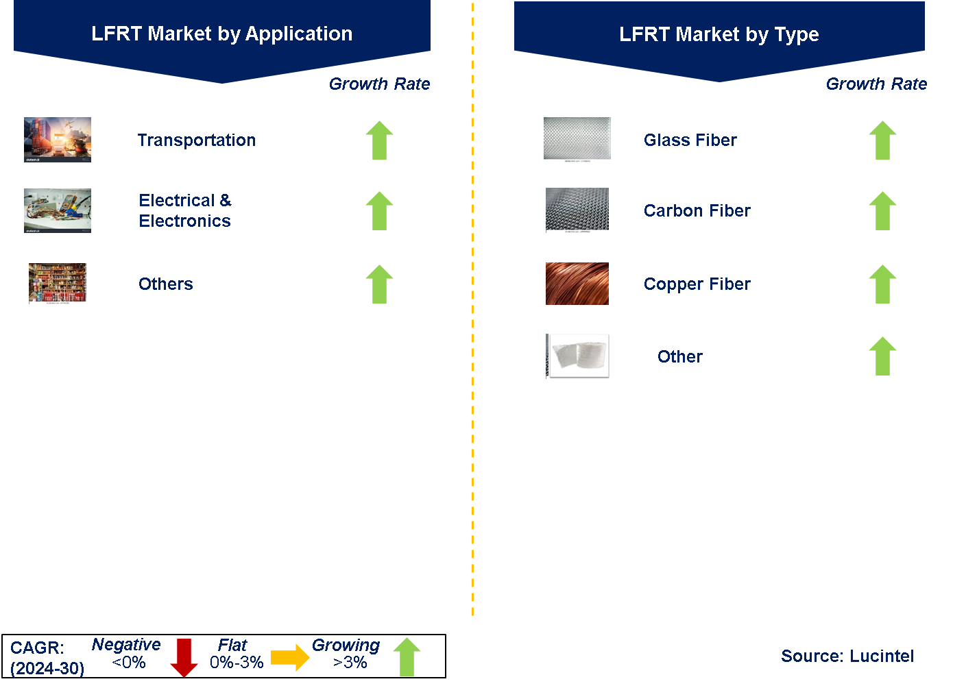 Long Fiber Reinforced Thermoplastics Market by Segments