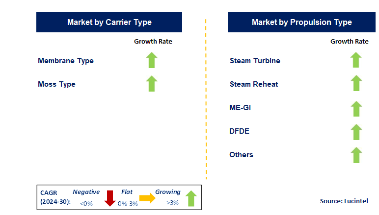 LNG Carrier Containment by Segment