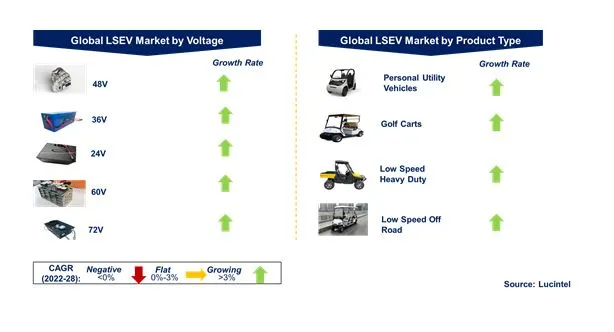 LSEV Market by Segments