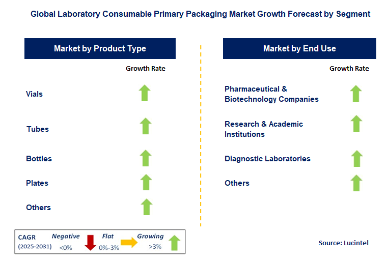 Laboratory Consumable Primary Packaging Market by Segment