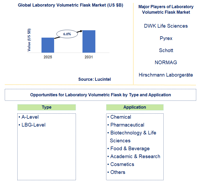 Laboratory Volumetric Flask Market Trends and Forecast