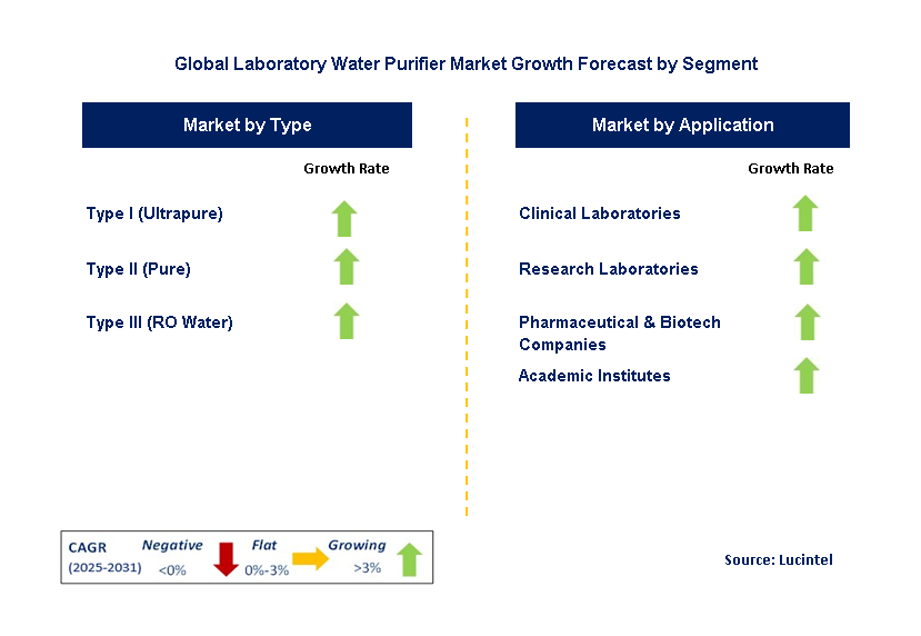 Laboratory Water Purifier Market by Segment