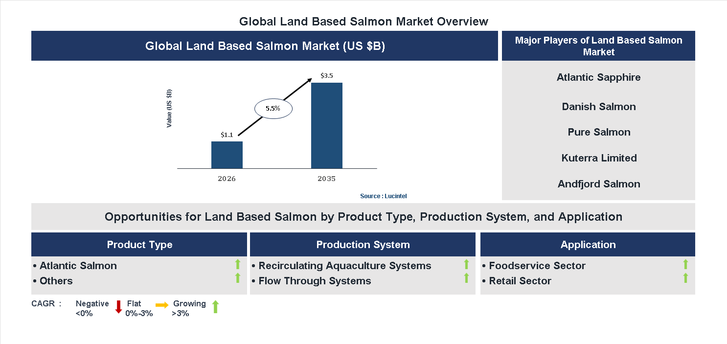 Land Based Salmon Market Trends and Forecast