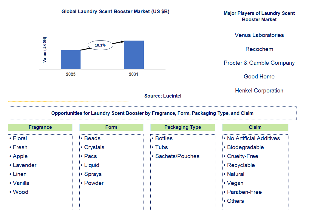 Laundry Scent Booster Market Trends and Forecast
