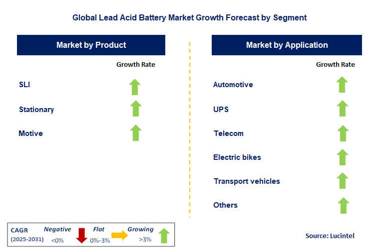 Lead Acid Battery Market by Segment