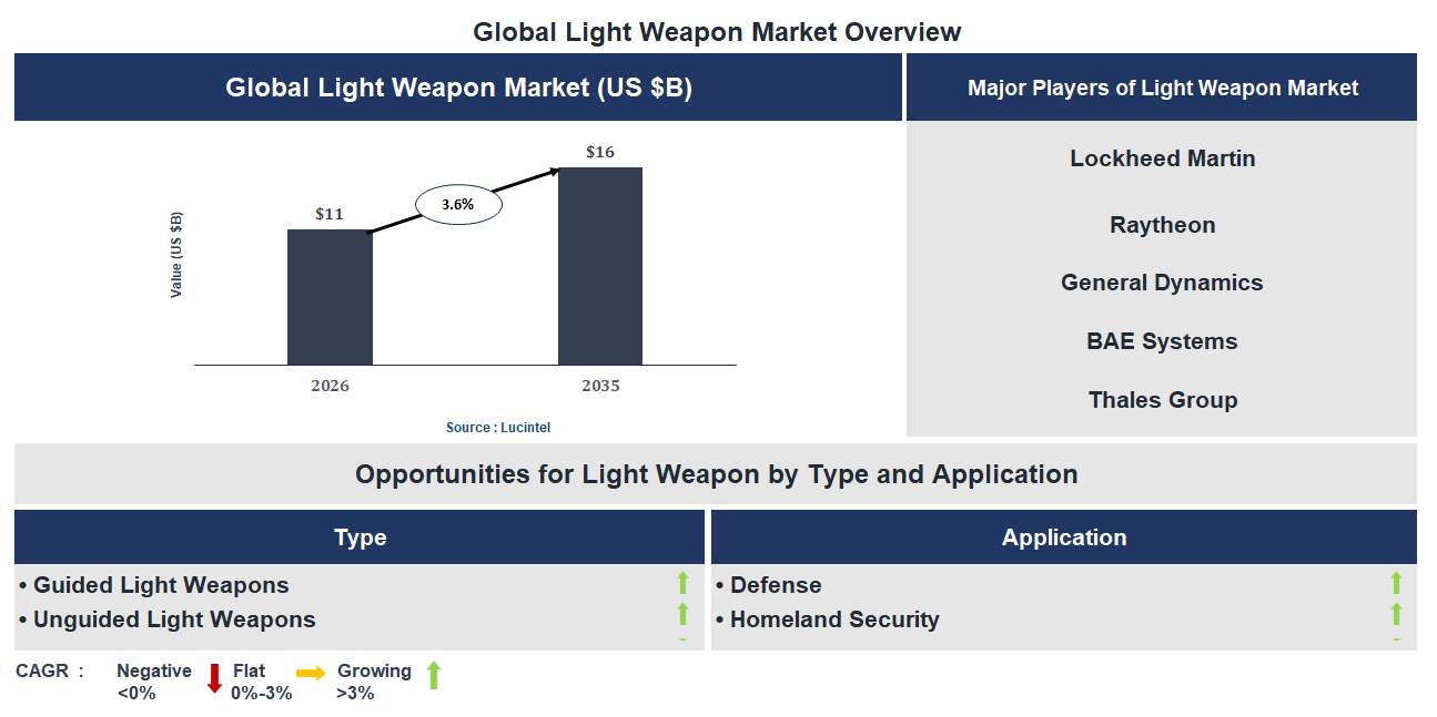 Light Weapon Market Trends and Forecast