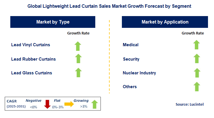 Lightweight Lead Curtain Sales Market by Segment