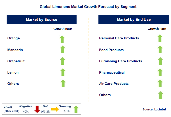 Limonene Market by Segment