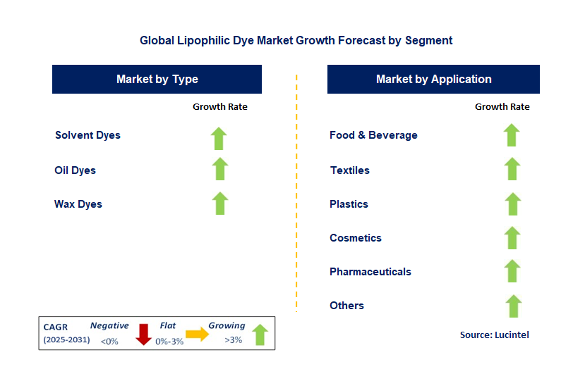 Lipophilic Dye Market by Segment