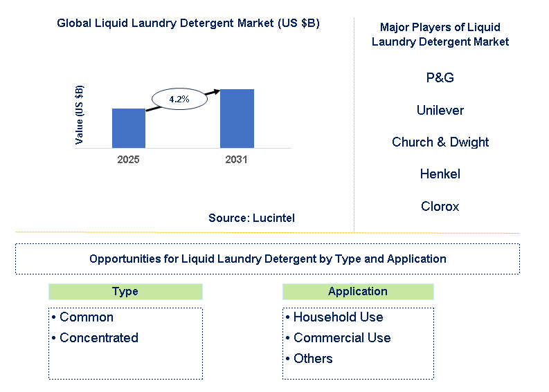 Liquid Laundry Detergent Market Trends and Forecast
