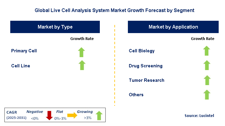 Live Cell Analysis System Market by Segment