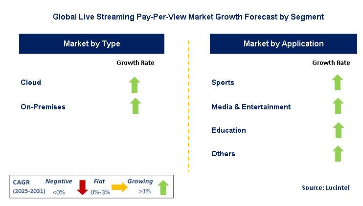 Live Streaming Pay-Per-View Market by Segment