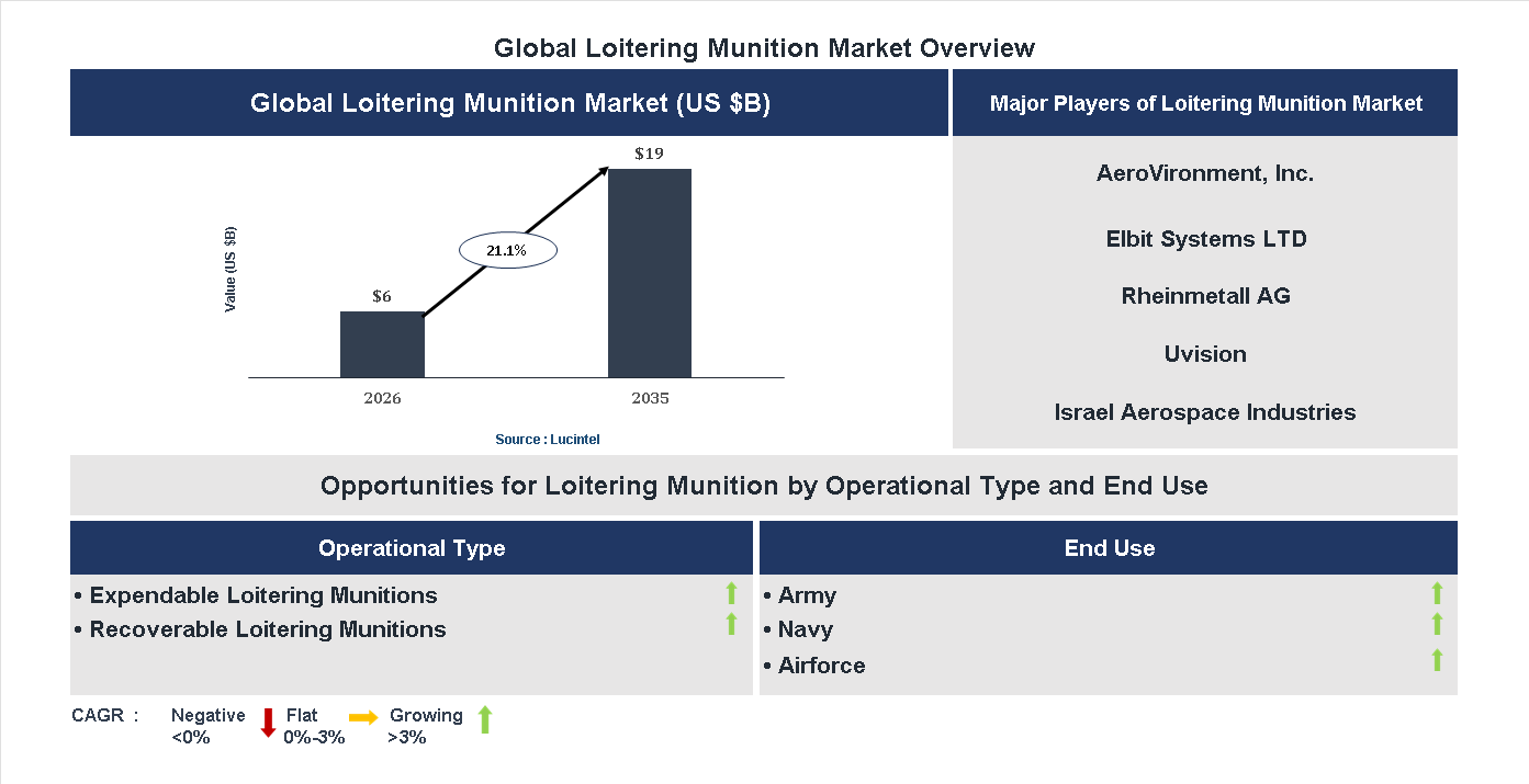 Loitering Munition Market Trends and Forecast