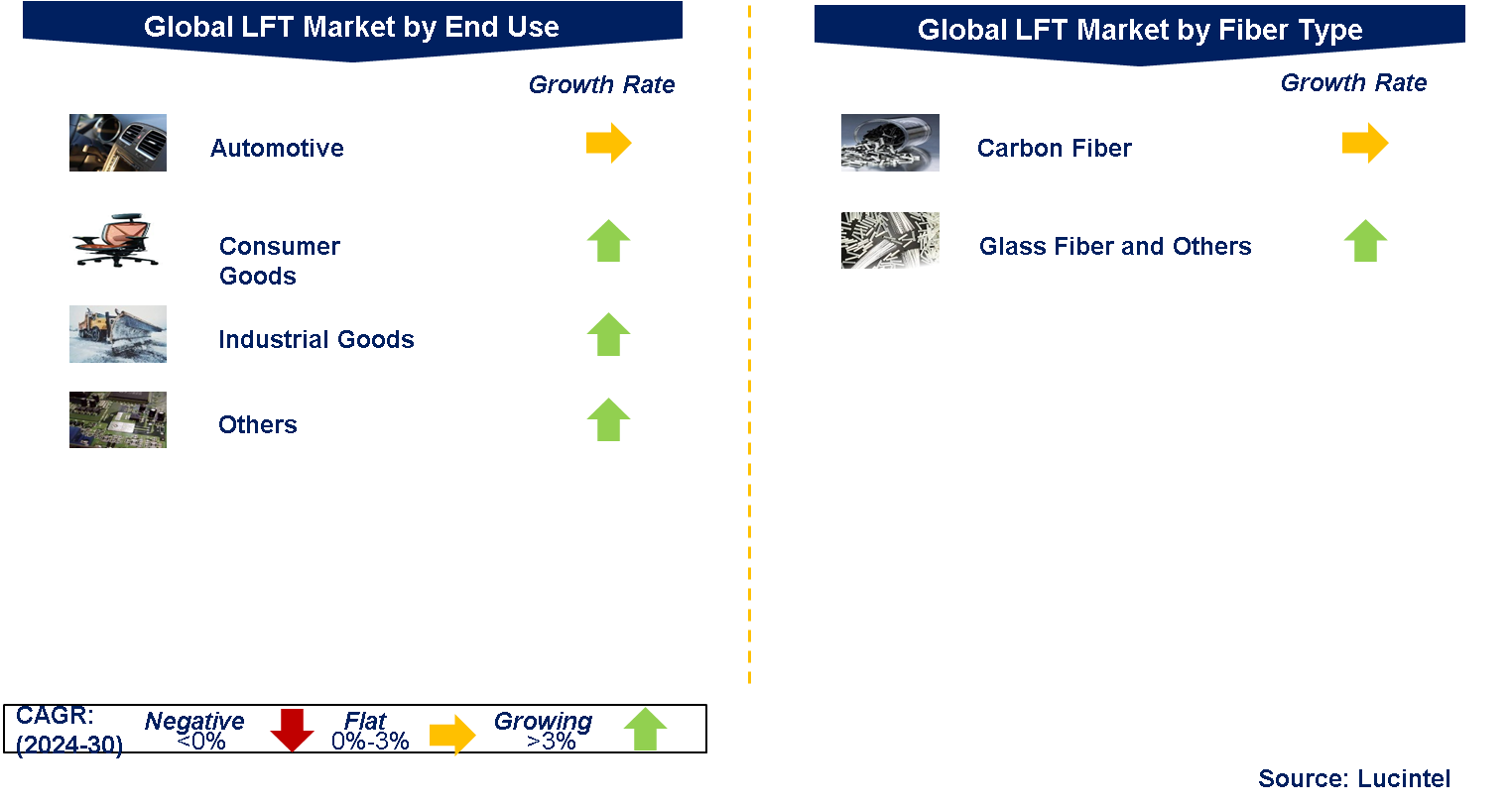 Long Fiber Thermoplastics Market by Segments