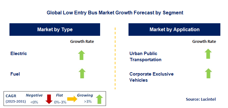 Low Entry Bus Market by Segment