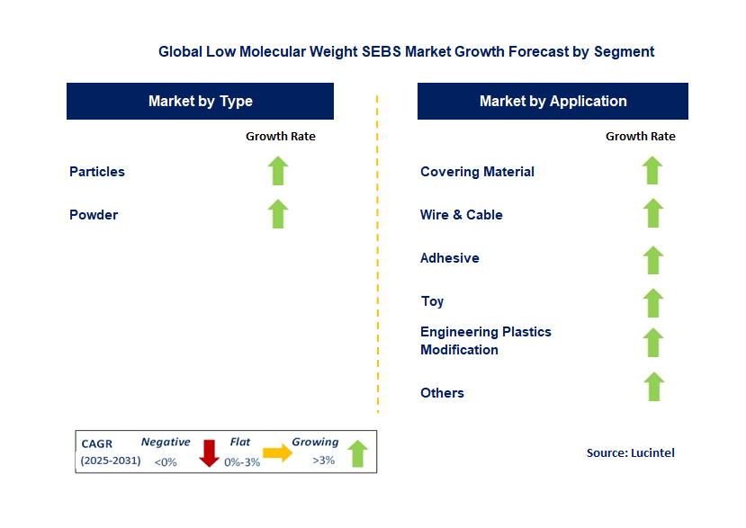 Low Molecular Weight SEBS Market by Segment