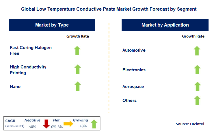 Low Temperature Conductive Paste Market by Segment