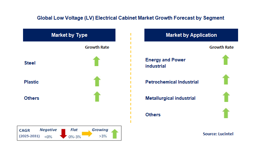 Low Voltage (LV) Electrical Cabinet Market by Segment