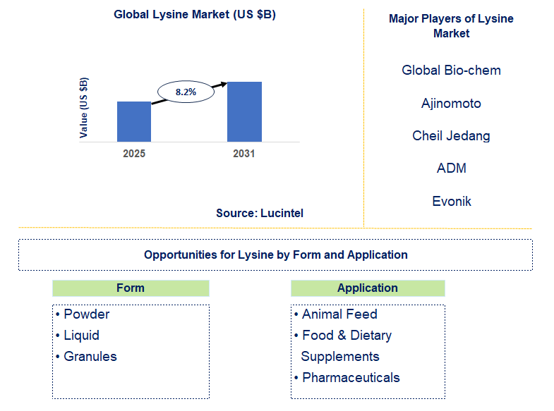 Lysine Market Trends and Forecast