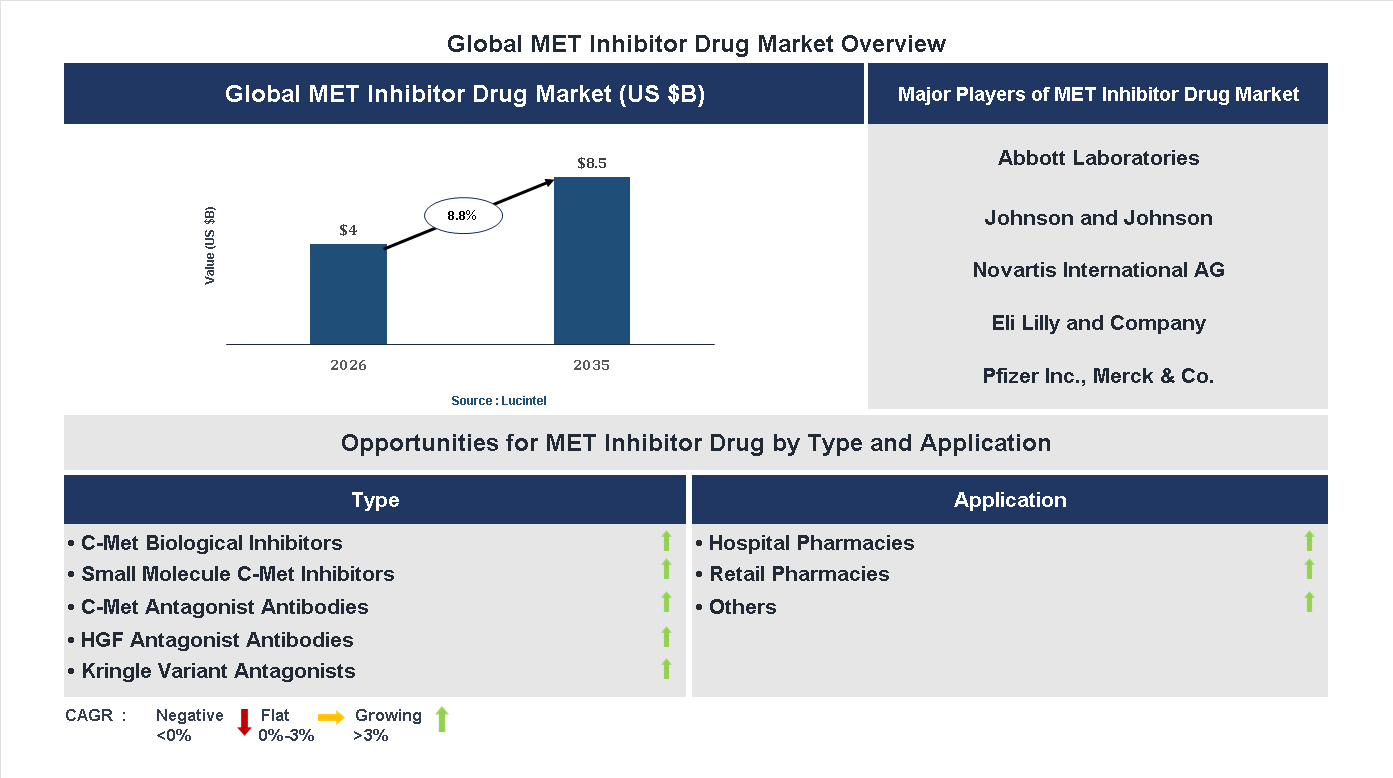 MET Inhibitor Drug Market Trends and Forecast
