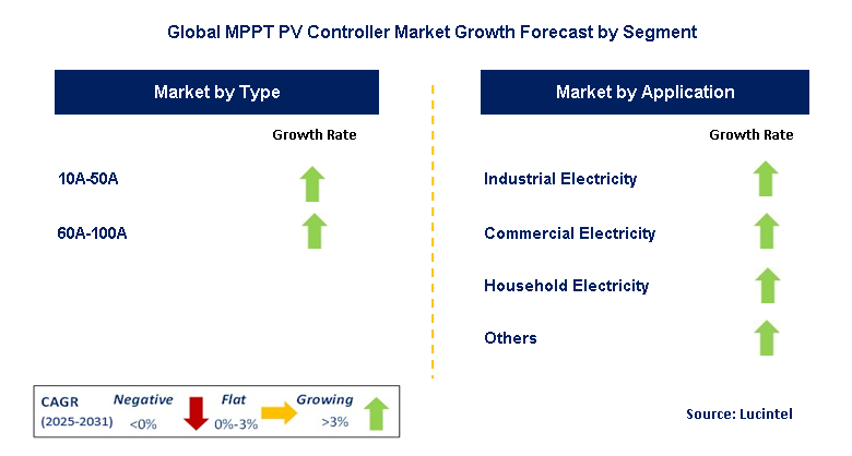 MPPT PV Controller Market by Segment