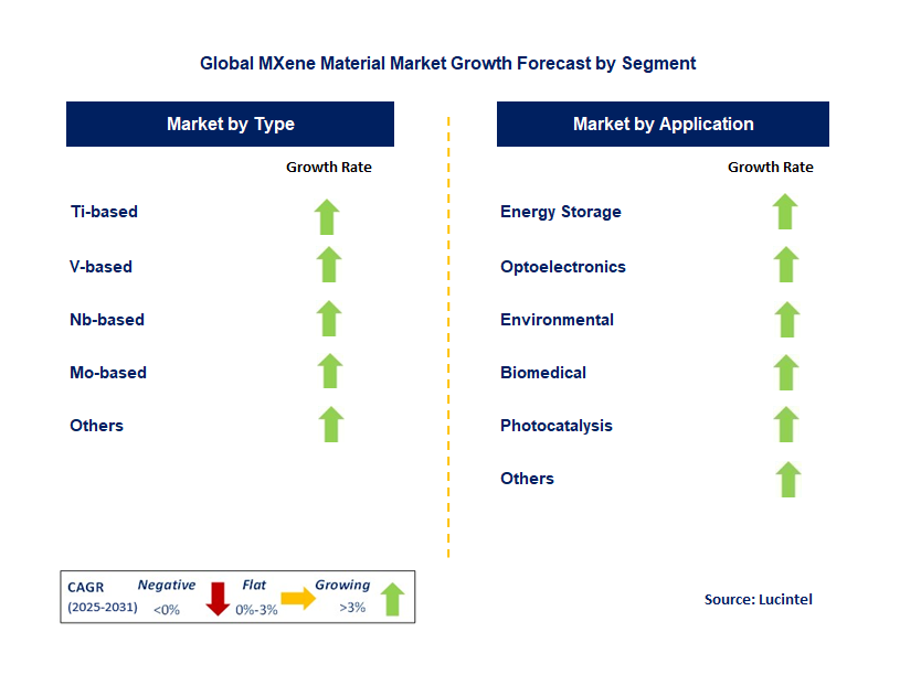 MXene Material by Segment