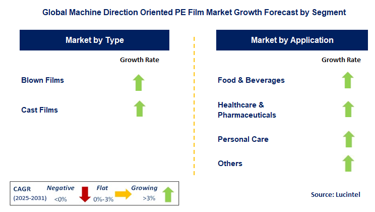 Machine Direction Oriented PE Film Market by Segment