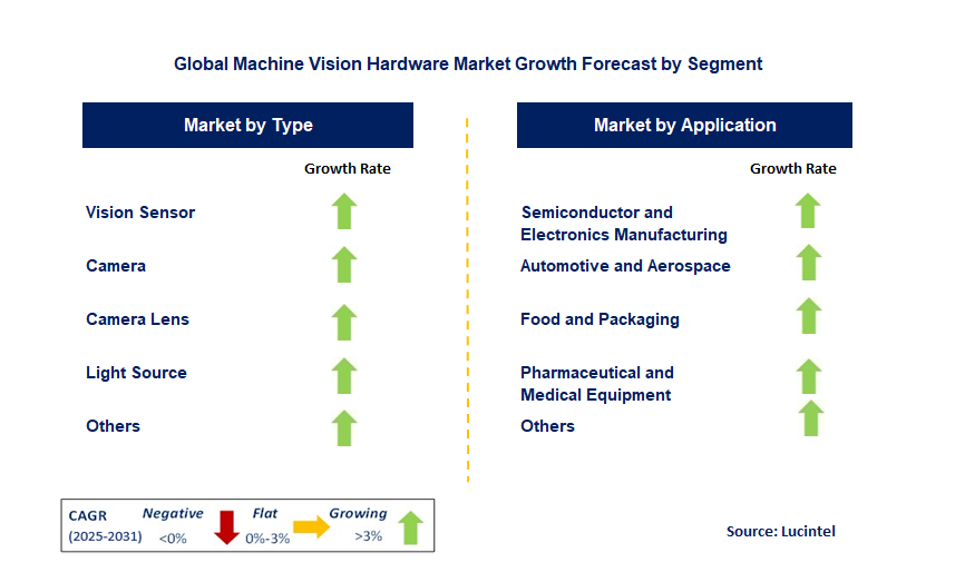 Machine Vision Hardware Market by Segment