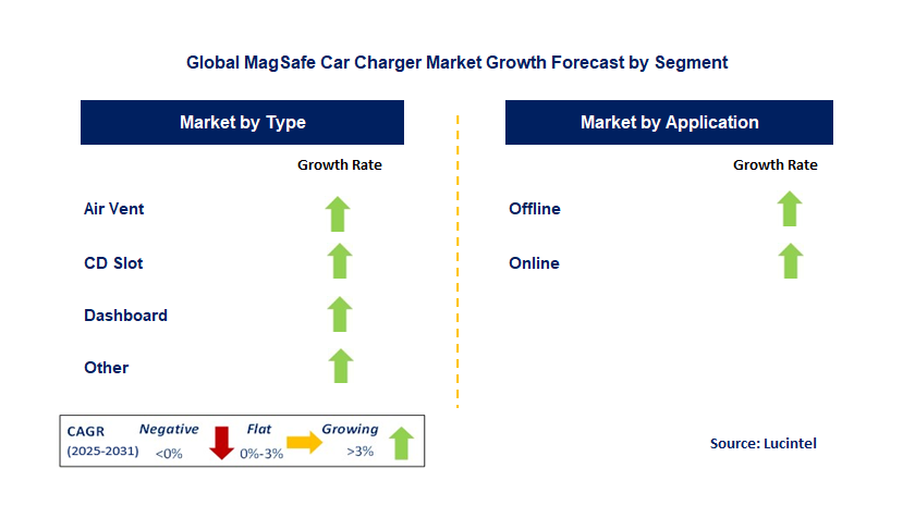 Magsafe Car Charger Market by Segment