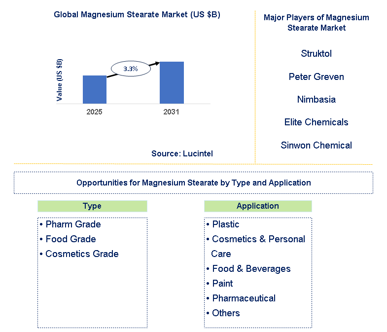 Magnesium Stearate Market Trends and Forecast