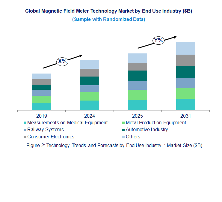 Magnetic Field Meter Market Trend and Forecast by End Use Industry [Value from 2019 to 2031]: