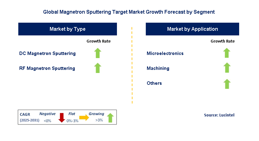 Magnetron Sputtering Target Market by Segment