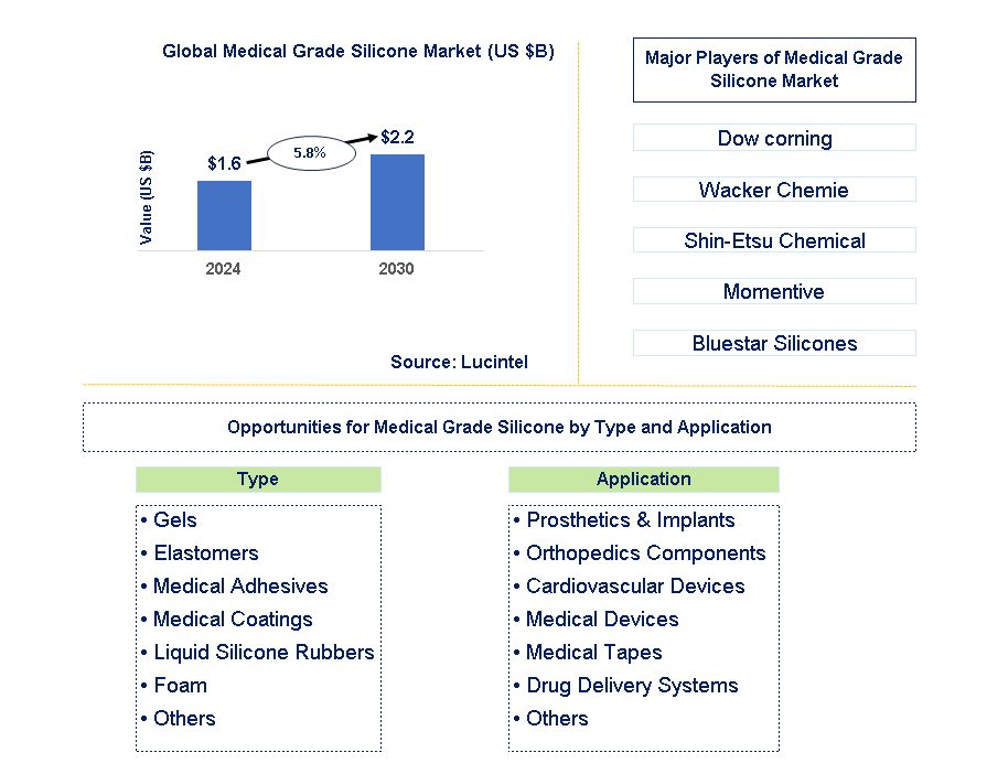 Medical Grade Silicone Trends and Forecast