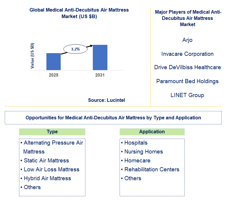 Medical Anti-Decubitus Air Mattress Market Trends and Forecast