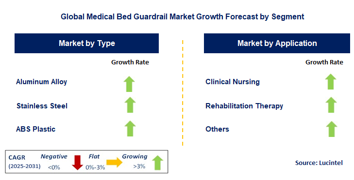 Medical Bed Guardrail Market by Segment