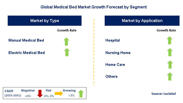Medical Bed Market by Segment