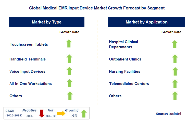 Medical EMR Input Device Market by Segment