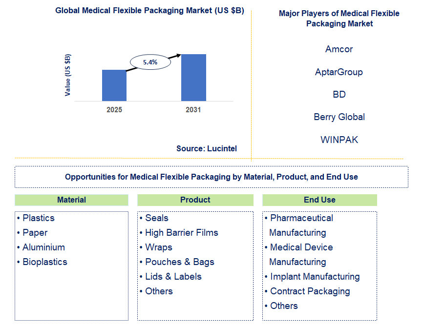 Medical Flexible Packaging Market Trends and Forecast