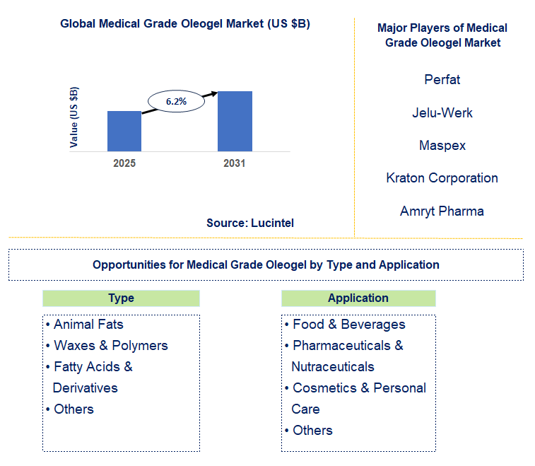 Medical Grade Oleogel Market Trends and Forecast