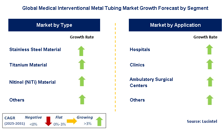Medical Interventional Metal Tubing Market by Segment