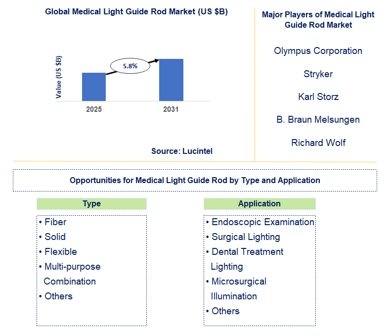 Medical Light Guide Rod Market Trends and Forecast