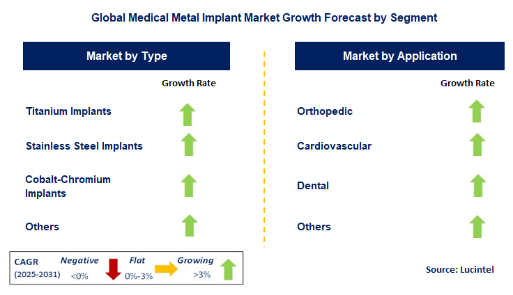 Medical Metal Implant Market by Segment