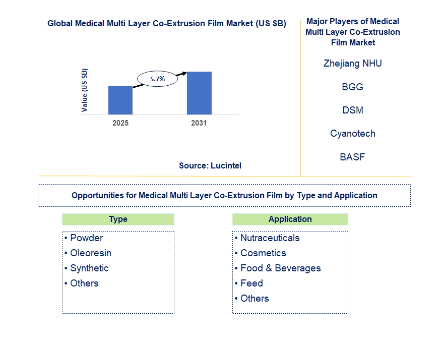 Medical Multi Layer Co-Extrusion Film Market Trends and Forecast