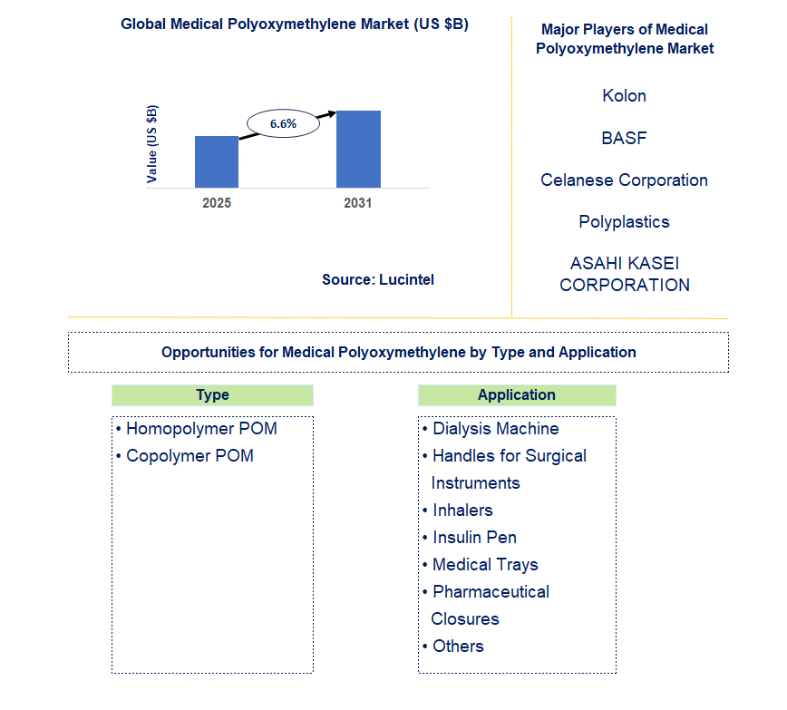 Medical Polyoxymethylene Market Trends and Forecast